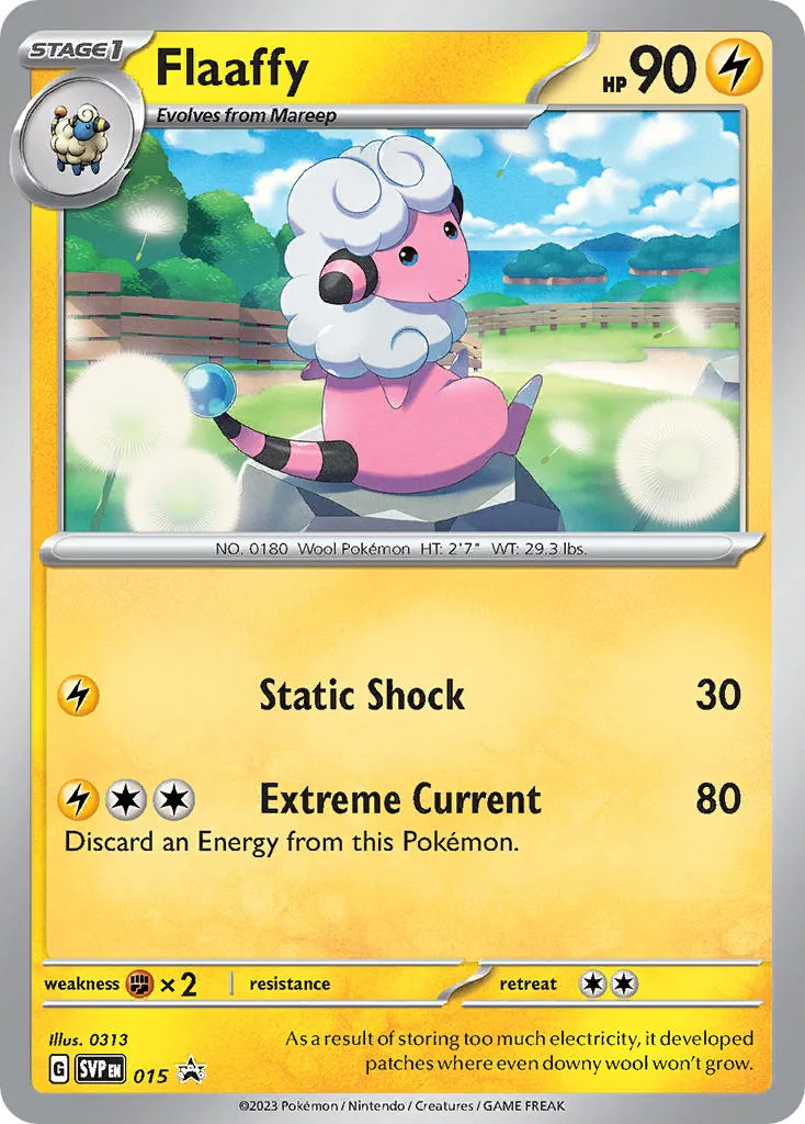 Flaaffy #025, Japanese SV-P Promos