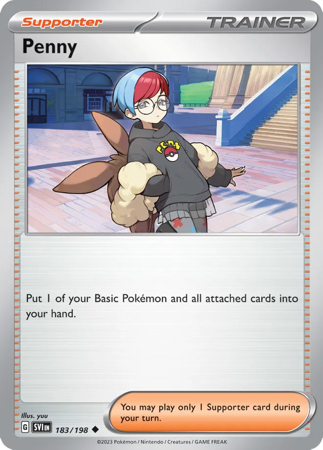 Penny #057, Japanese SV-P Promos Pokemon Card Gym New Release Battle Winner Prize