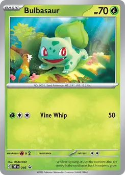 Bulbasaur #059, Pokemon 151 Card File Sets