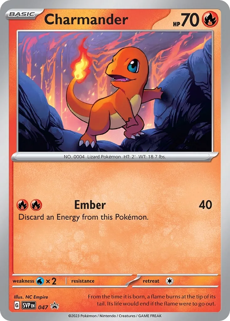 Charmander #060, Japanese SV-P Promos Pokemon 151 Card File Sets