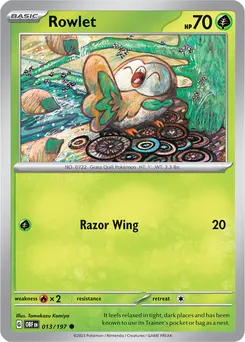 Rowlet #071, Standard