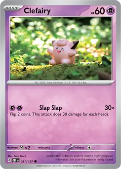 Clefairy #075, Standard