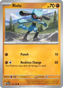 Riolu #076, Standard