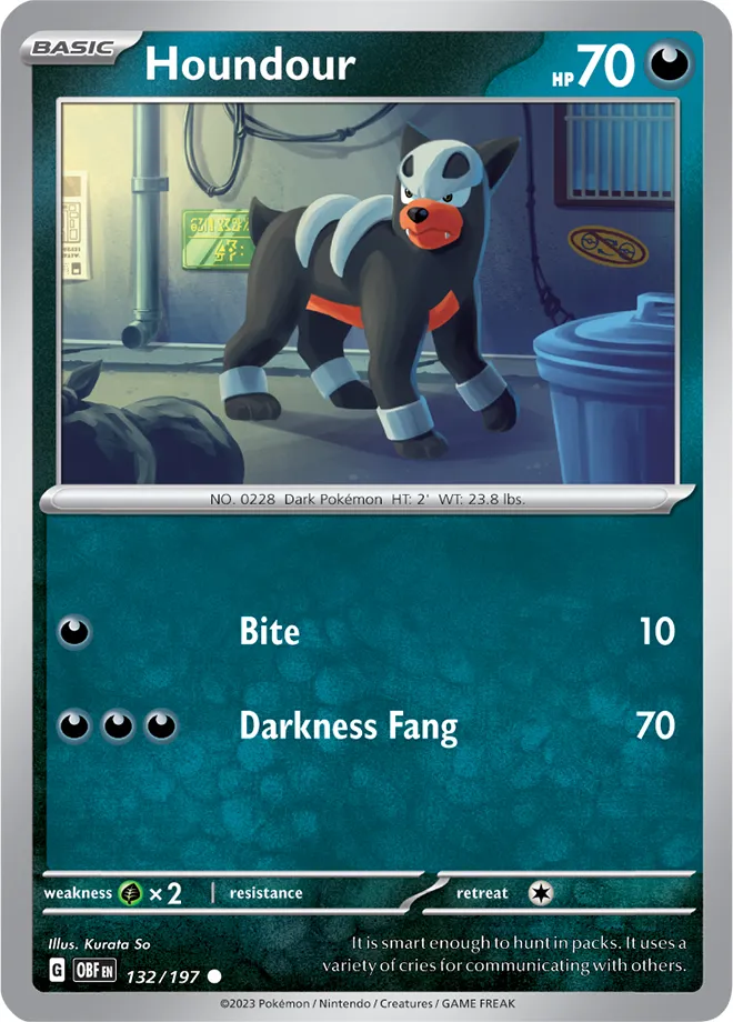 Houndour #077, Japanese SV-P Promos