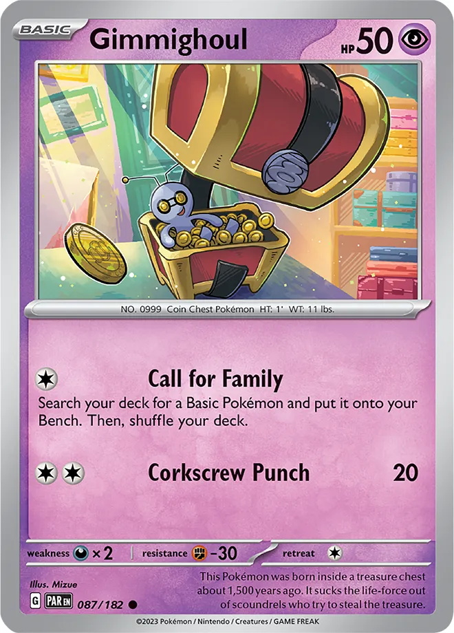 Gimmighoul #099, Japanese SV-P Promos