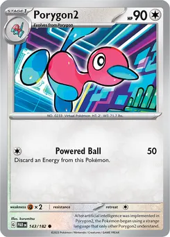 Porygon2 #116, Standard