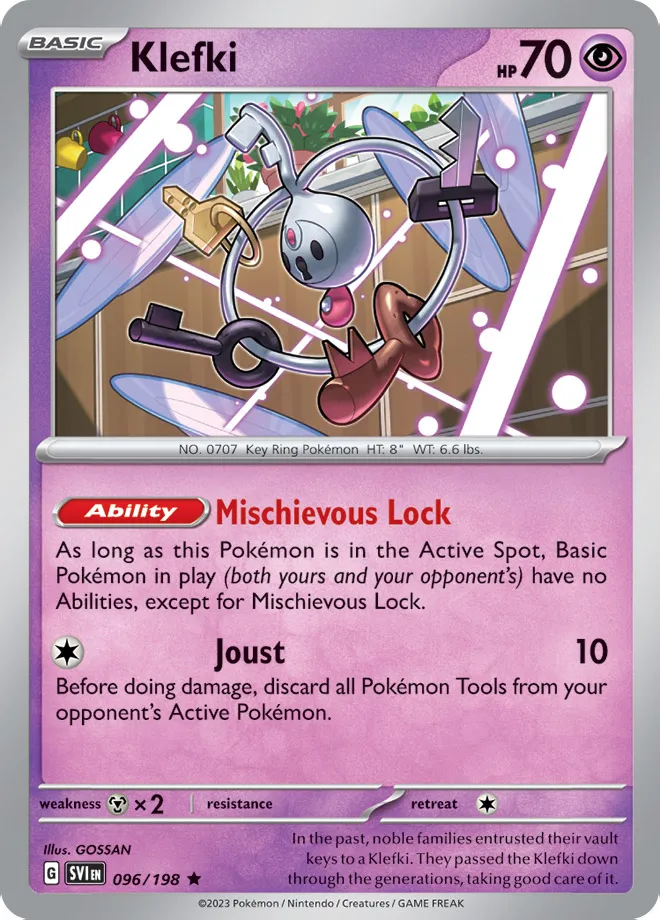 Klefki #123, Japanese SV-P Promos