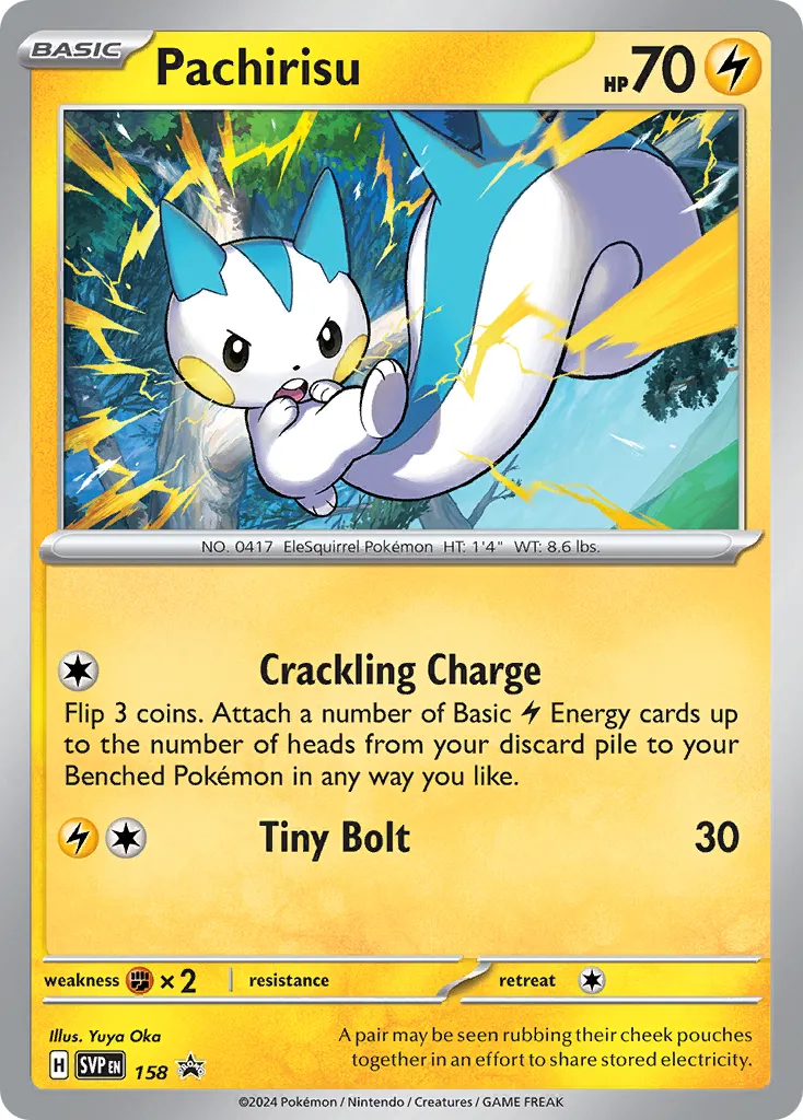 Pachirisu #129, Japanese SV-P Promos