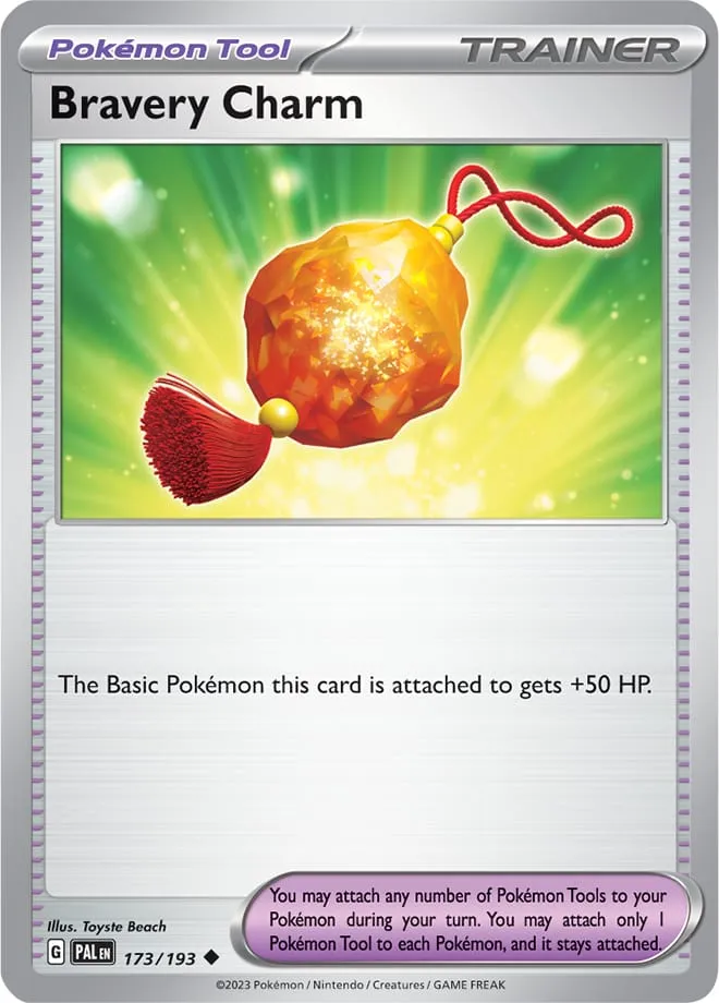 Bravery Charm #145, Japanese SV-P Promos