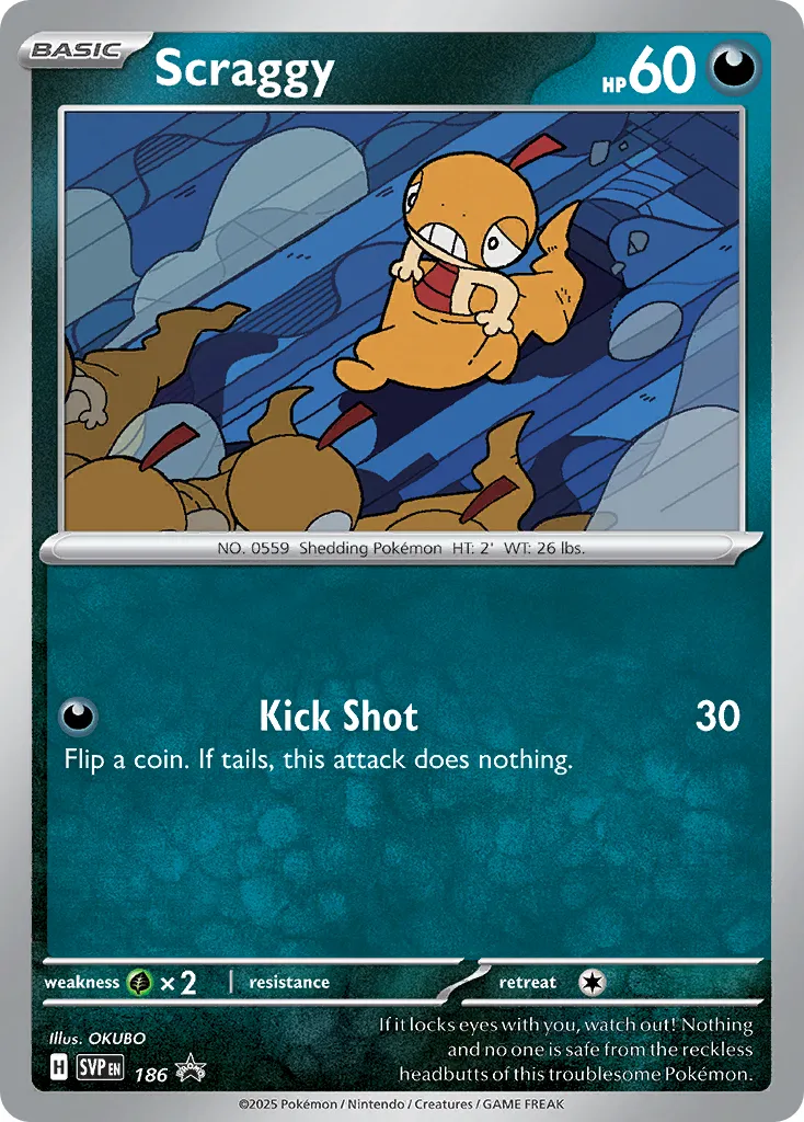 Scraggy #157, Japanese SV-P Promos