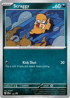 Scraggy #157, Standard