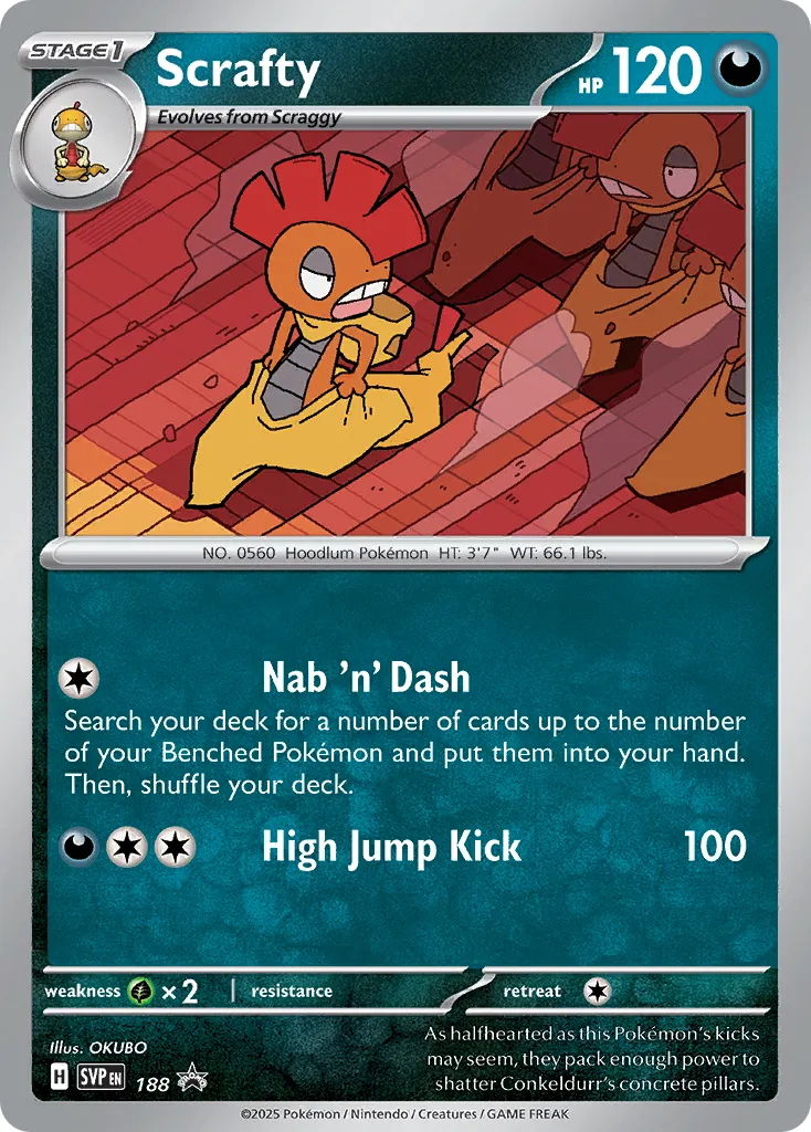 Scrafty #158, Japanese SV-P Promos