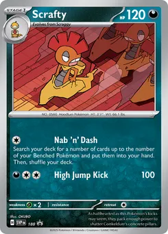 Scrafty #158, Standard