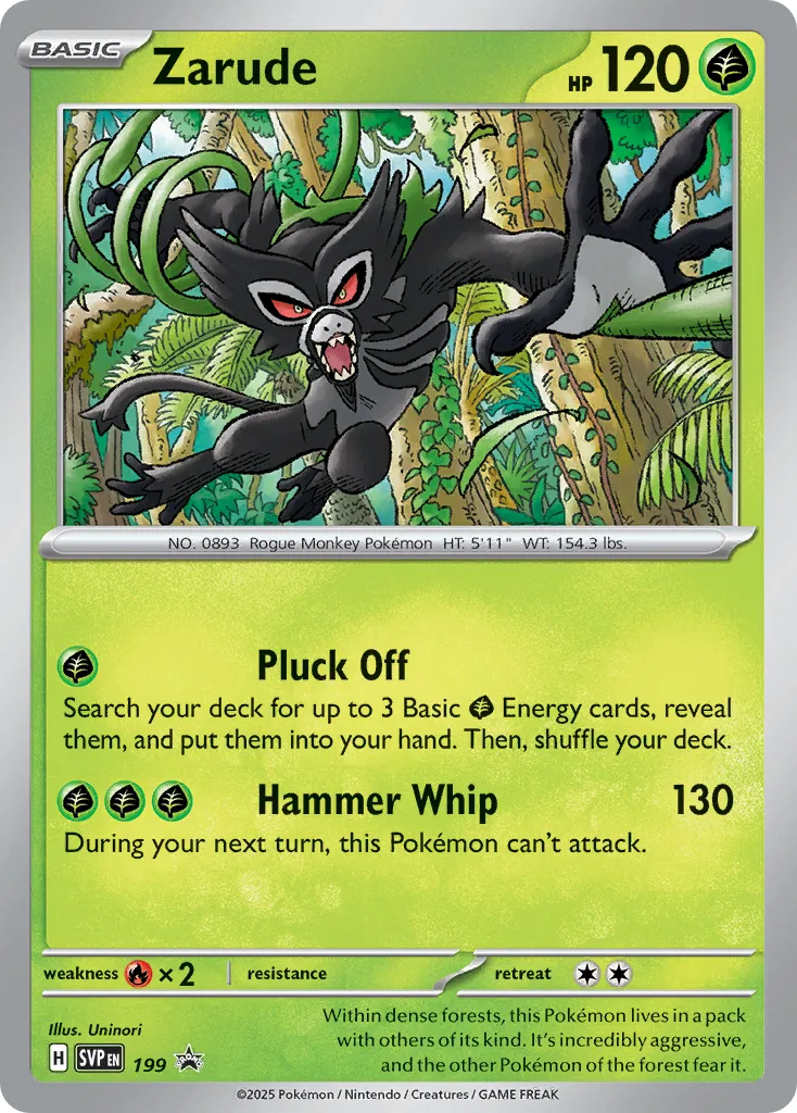 Zarude #162, Japanese SV-P Promos