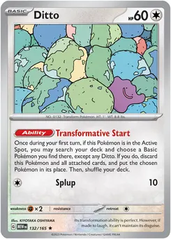 Ditto #166, Standard