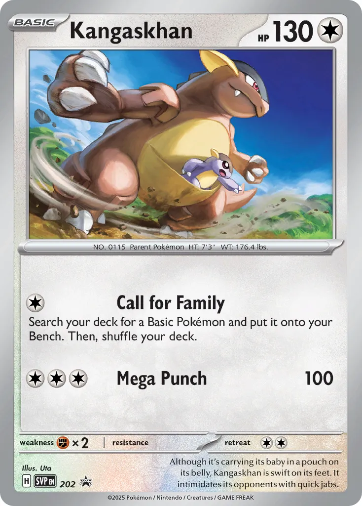 Kangaskhan #172, Japanese SV-P Promos