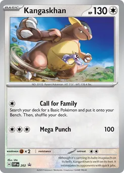 Kangaskhan #172, Standard