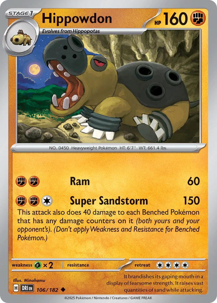 Hippowdon #187, Japanese SV-P Promos