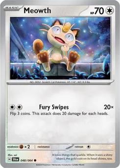 Meowth #192, Standard
