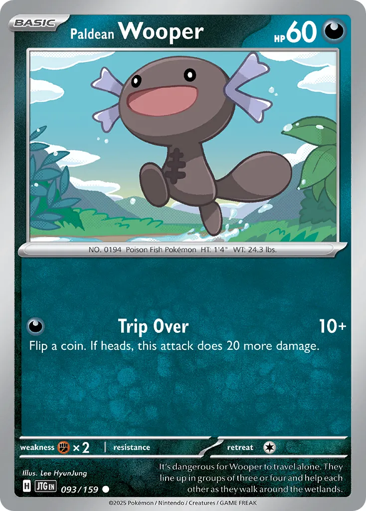 Paldean Wooper #193, Japanese SV-P Promos