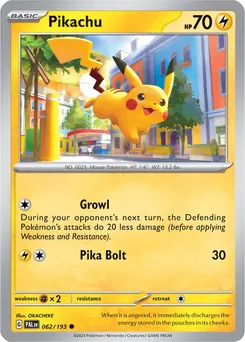 Pikachu #074, Standard