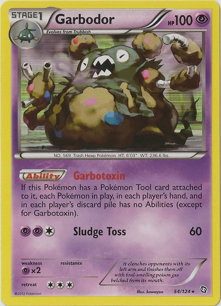 Garbodor #132, Japanese SV-P Promos