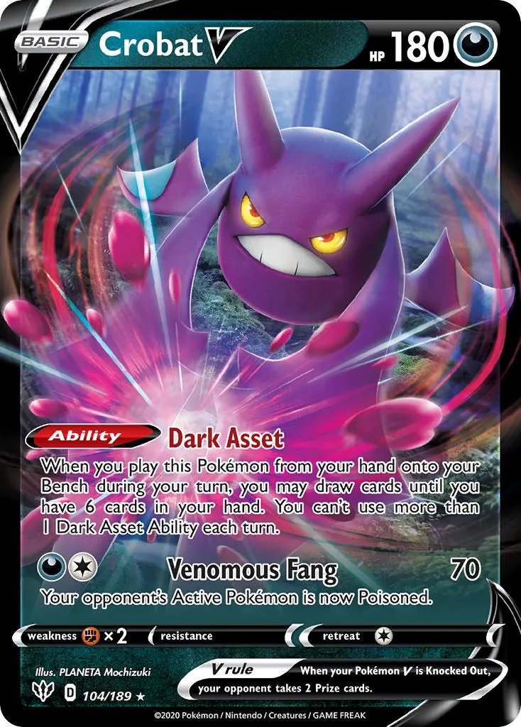Crobat V #152, Japanese S-P Promos Crobat V Shiny Box