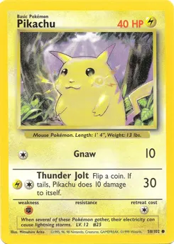 Pikachu #068, Meiji Chocolate