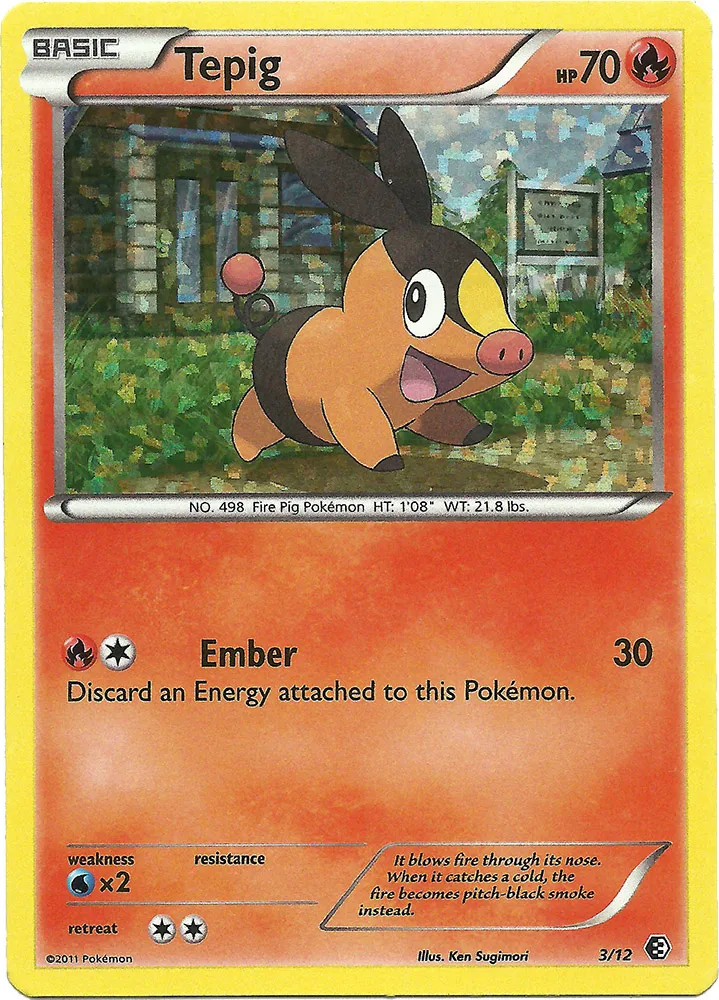 Tepig #035, Japanese BW-P Promos Ito-Yokado BW Quiz Rally