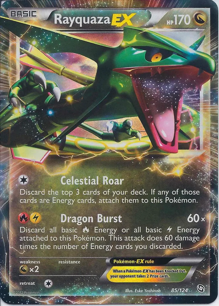 Rayquaza-EX #145, Japanese BW-P Promos Super Rare Card Set Get!