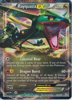 Rayquaza-EX #145, Super Rare Card Set Get!