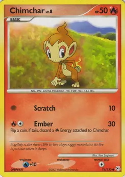 Chimchar #007, Meiji Chocolate