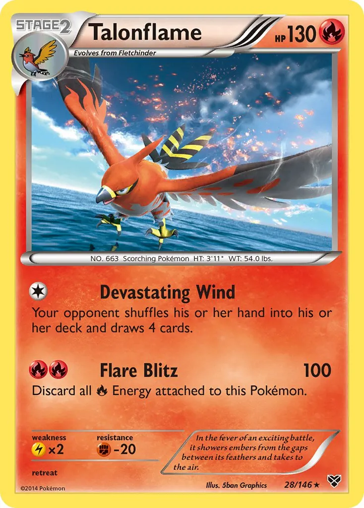 Talonflame #018, Japanese XY-P Promos Corocoro Ichiban!