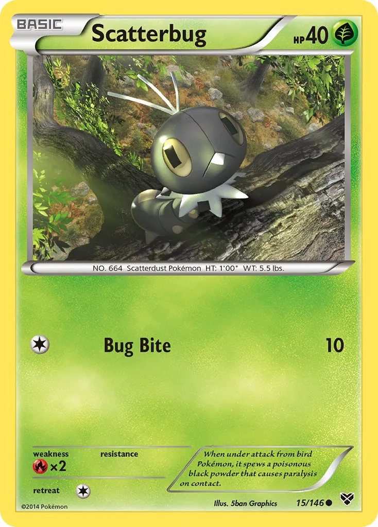 Scatterbug #020, Japanese XY-P Promos
