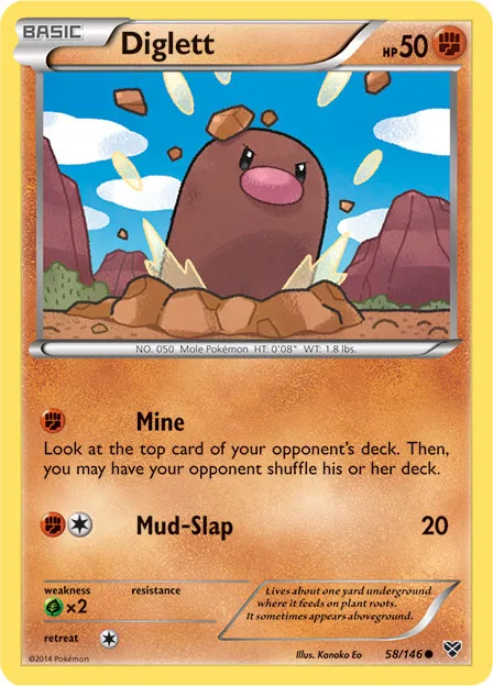 Diglett #023, Japanese XY-P Promos