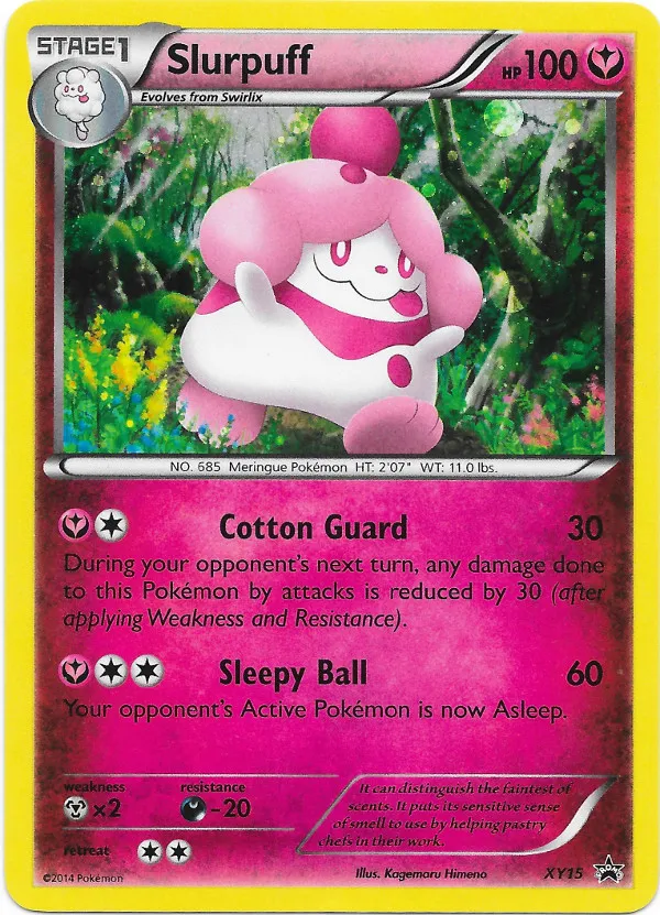 Slurpuff #025, Japanese XY-P Promos
