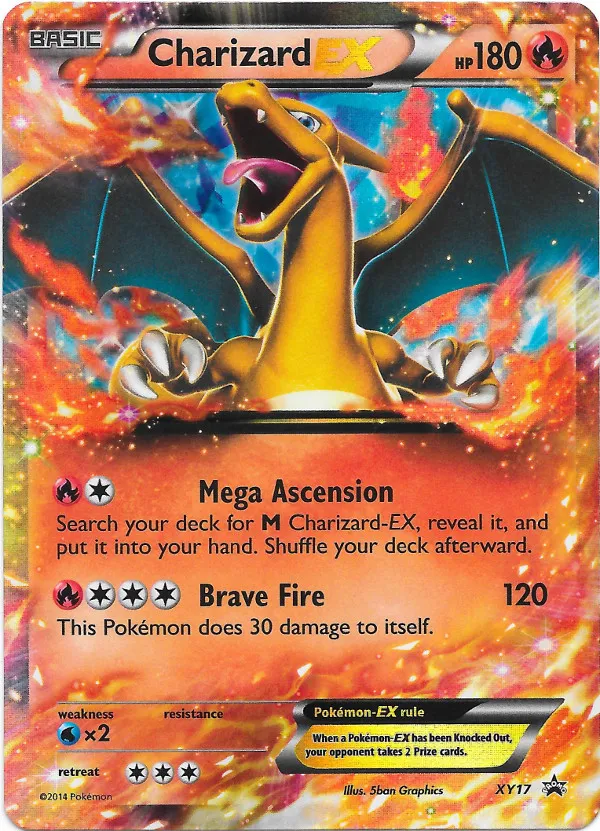 Charizard-EX #030, Japanese XY-P Promos Corocoro Magazine