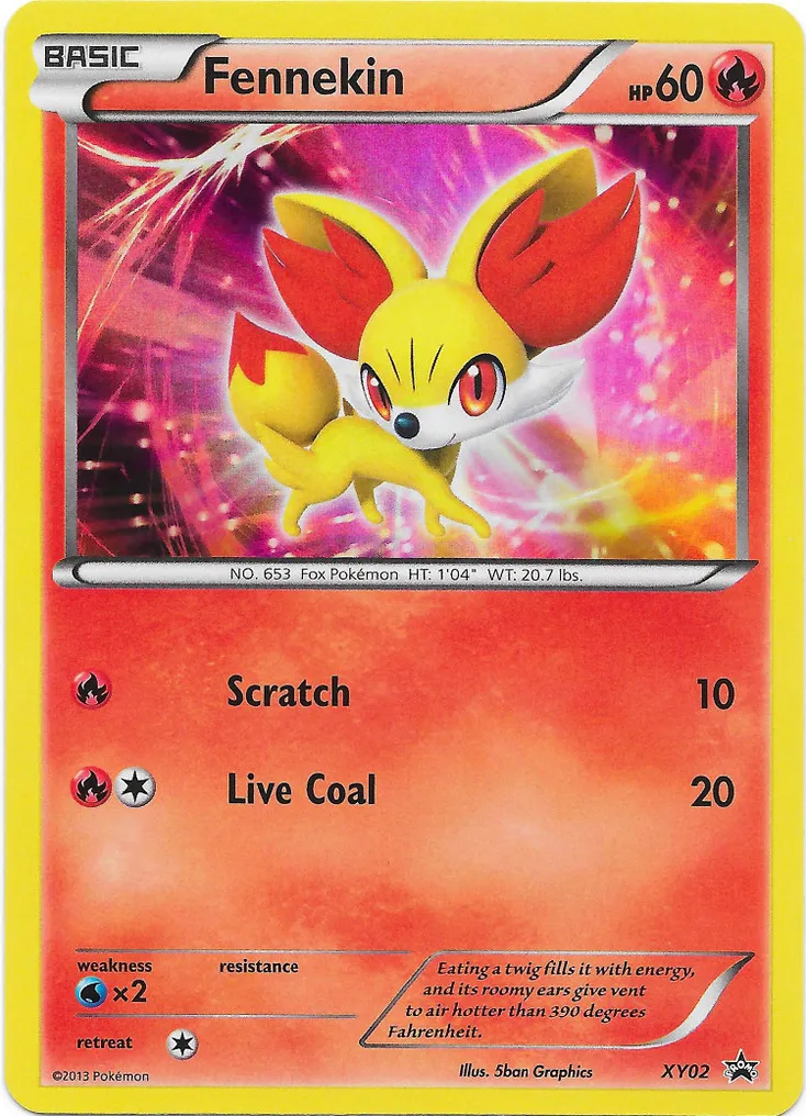 Fennekin #035, Japanese XY-P Promos
