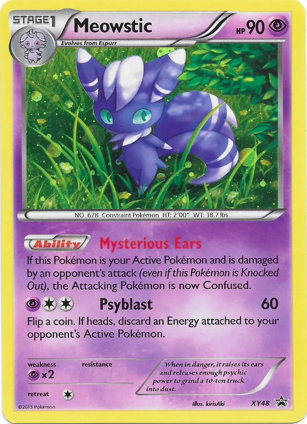 Meowstic #041, Japanese XY-P Promos
