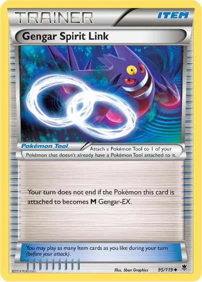 Gengar Spirit Link #055, Japanese XY-P Promos V-Jump Logo
