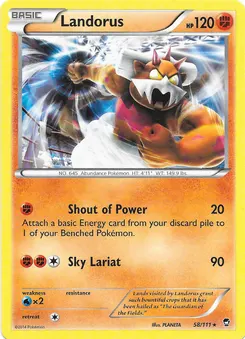 Landorus #060, Standard