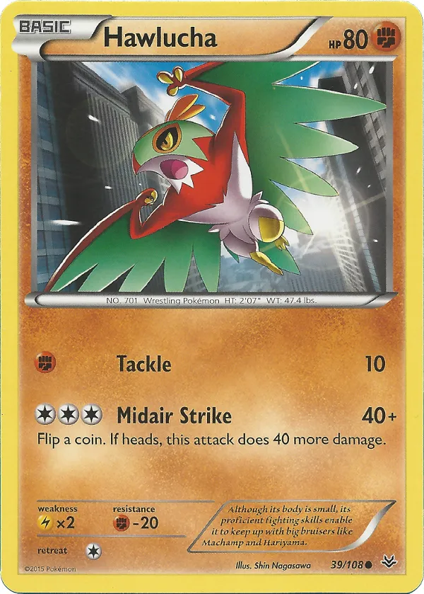 Hawlucha #065, Japanese XY-P Promos McDonald's