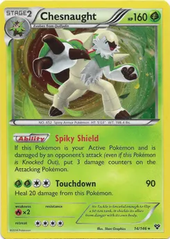 Chesnaught #071, Summer Vacation Present Campaign