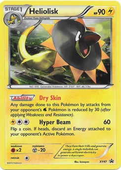 Heliolisk #082, Pokemon Card Gym Pack