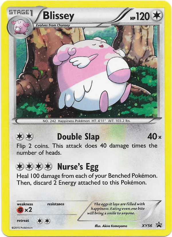 Blissey #087, Japanese XY-P Promos Pokemon Card Gym Pack