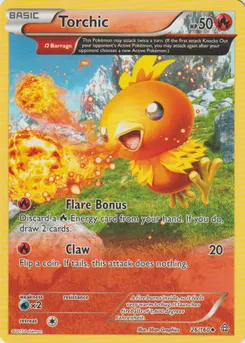 Torchic #103, Special Pack Silver