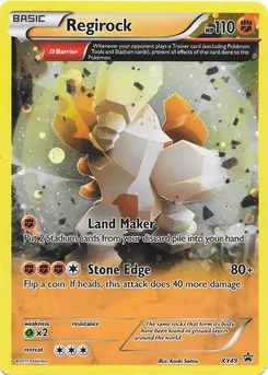 Regirock #104, Standard