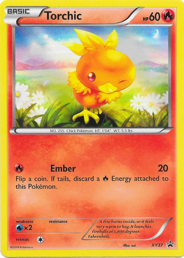 Torchic #108, Japanese XY-P Promos Double Crisis Combini