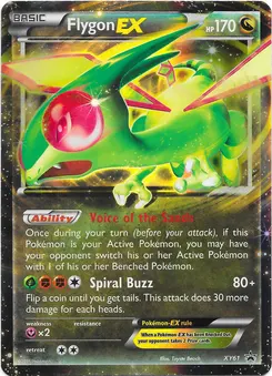 Flygon-EX #114, Pokemon Card Gym Pack