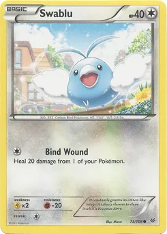 Swablu #116, Pokemon Card Gym Pack